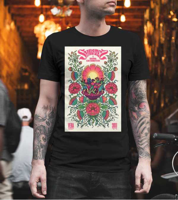Shantel And Bucovina Club Soundsystem Vera Groningen Netherlands Nov 30 2024 Vibrant Concert T-Shirt