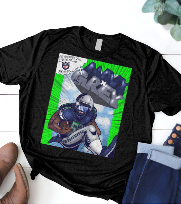 Seattle Seahawks Navy X Grey November 24th 1:25 PM PST The NFL Presents T-Shirt