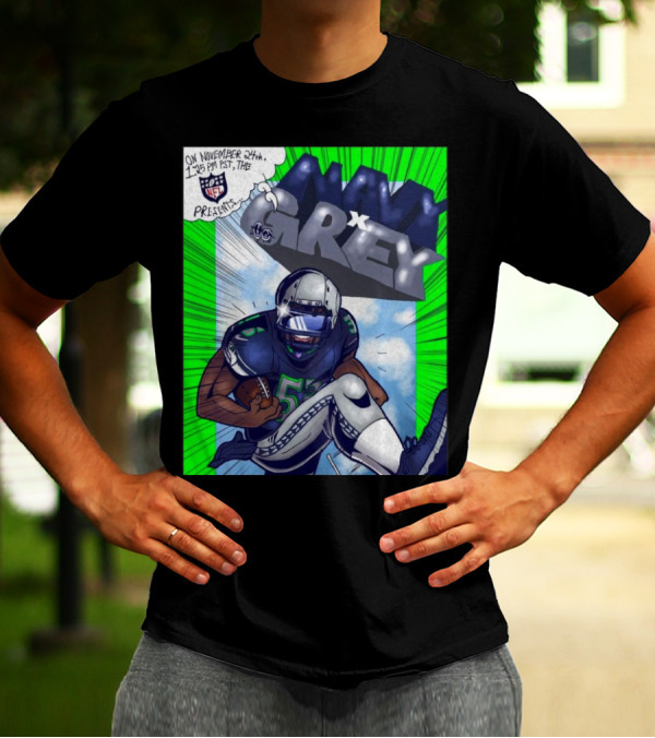 Seattle Seahawks Navy X Grey November 24th 1:25 PM PST The NFL Presents T-Shirt