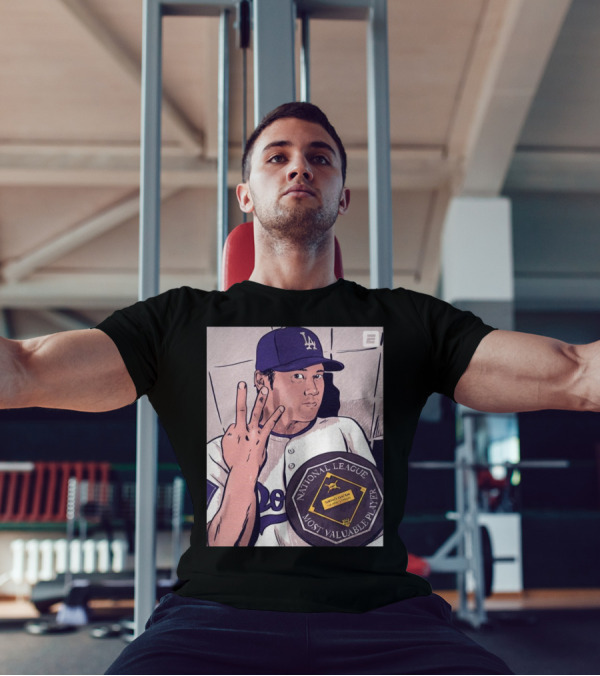 Shohei Ohtani LA Dodgers 2024 National League Most Valuable Player Wins Third MVP Award T-Shirt