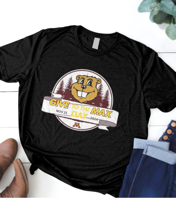 Minnesota Gophers Give To The Max Day Nov 21 2024 Ski-U-Mah T-Shirt