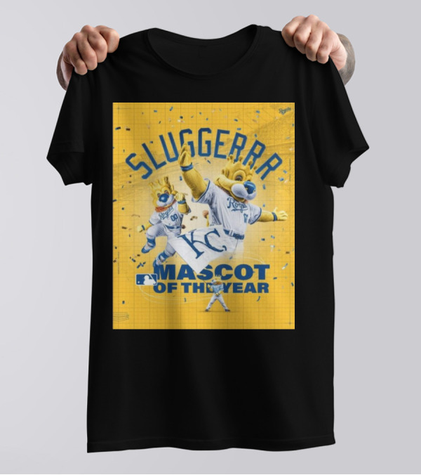 Kansas City Royals Sluggerrr Mascot Of The Year 2024 MLB T-Shirt