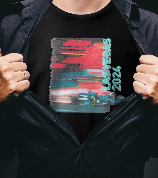 Mercedes AMG Petronas Las Vegas 2024 Race Speed T-Shirt