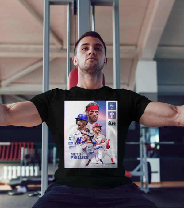 Mets Vs Phillies NLDS Matchup Featuring Iconic Players T-Shirt