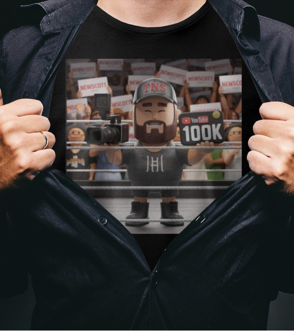 TNS NewScott Youtube 100k Subscribers Celebration 1.5 Weeks Ago T-Shirt