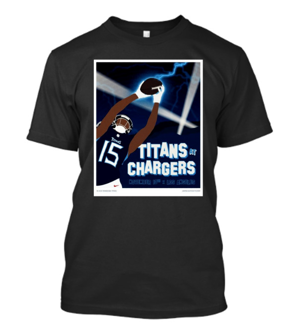 Titans At Chargers November 10th Los Angeles Nick Westbrook-Ikhine T-Shirt