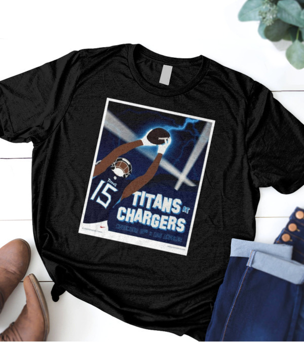 Titans At Chargers November 10th Los Angeles Nick Westbrook-Ikhine T-Shirt