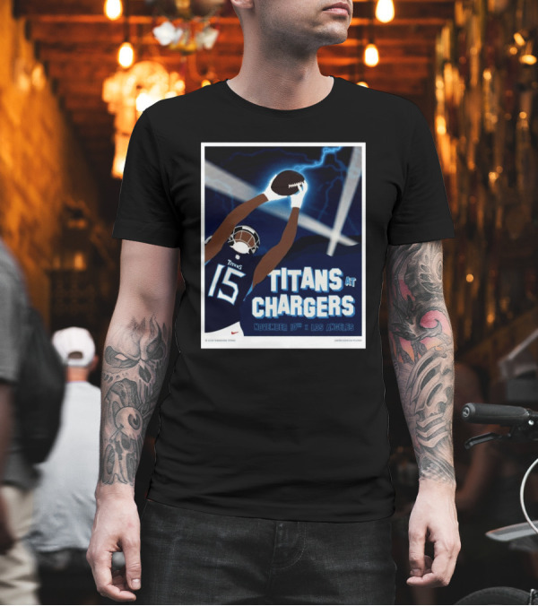 Titans At Chargers November 10th Los Angeles Nick Westbrook-Ikhine T-Shirt