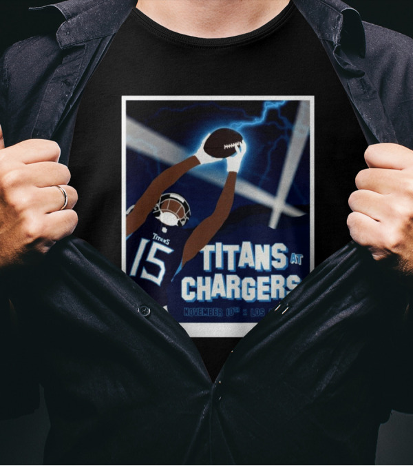 Titans At Chargers November 10th Los Angeles Nick Westbrook-Ikhine T-Shirt