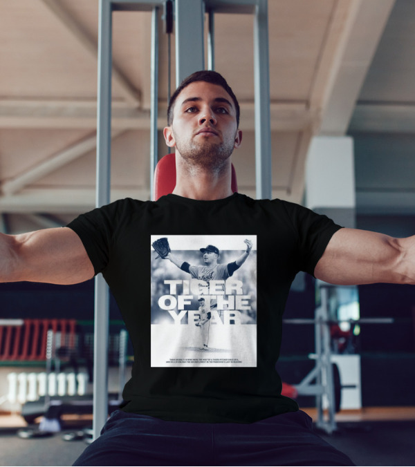 Tarik Skubal Detroit Tigers 2024 Tiger Of The Year Detroit Chapter Of The BBWAA T-Shirt