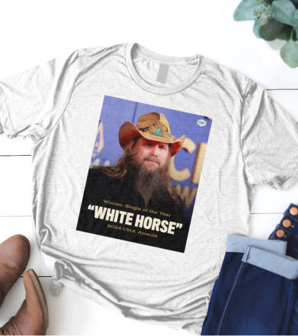 Winner Single Of The Year White Horse 2024 CMA Awards Chris Stapleton T-Shirt