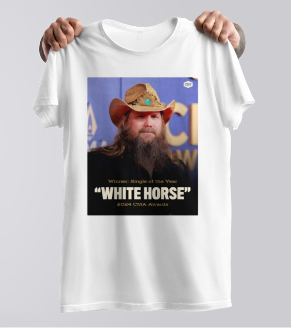 Winner Single Of The Year White Horse 2024 CMA Awards Chris Stapleton T-Shirt