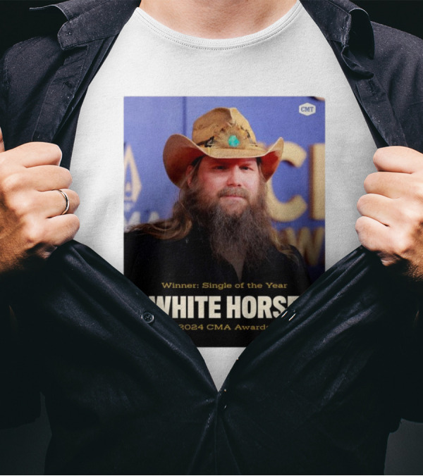 Winner Single Of The Year White Horse 2024 CMA Awards Chris Stapleton T-Shirt