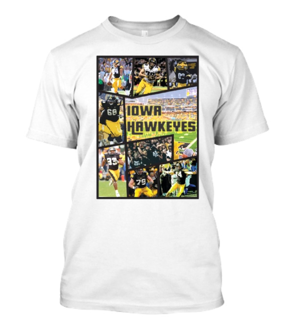 Iowa Hawkeyes Football Players Grand Theft Auto T-Shirt
