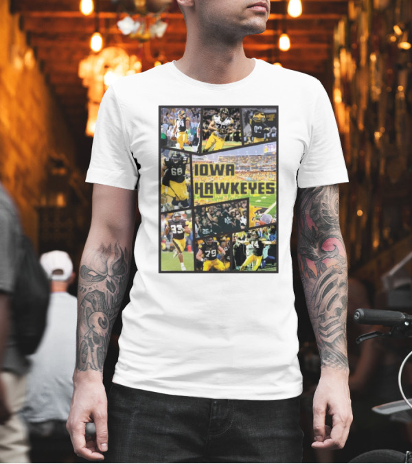 Iowa Hawkeyes Football Players Grand Theft Auto T-Shirt