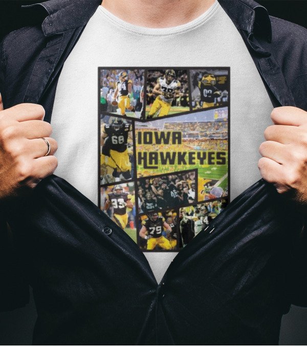 Iowa Hawkeyes Football Players Grand Theft Auto T-Shirt
