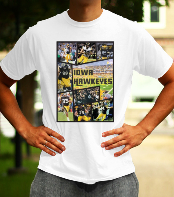 Iowa Hawkeyes Football Players Grand Theft Auto T-Shirt