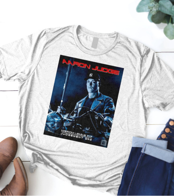 Aaron Judge New York Yankees American League MVP Judgement Day 2024 MLB T-Shirt