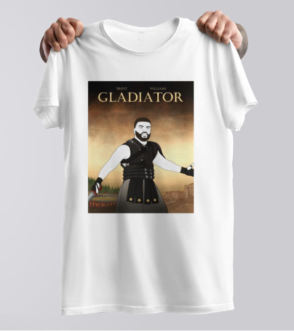 San Francisco 49ers Trent Williams Gladiator Niners Redemption Tour Day 75 T-Shirt