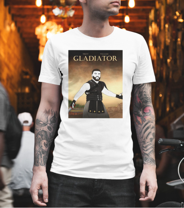 San Francisco 49ers Trent Williams Gladiator Niners Redemption Tour Day 75 T-Shirt