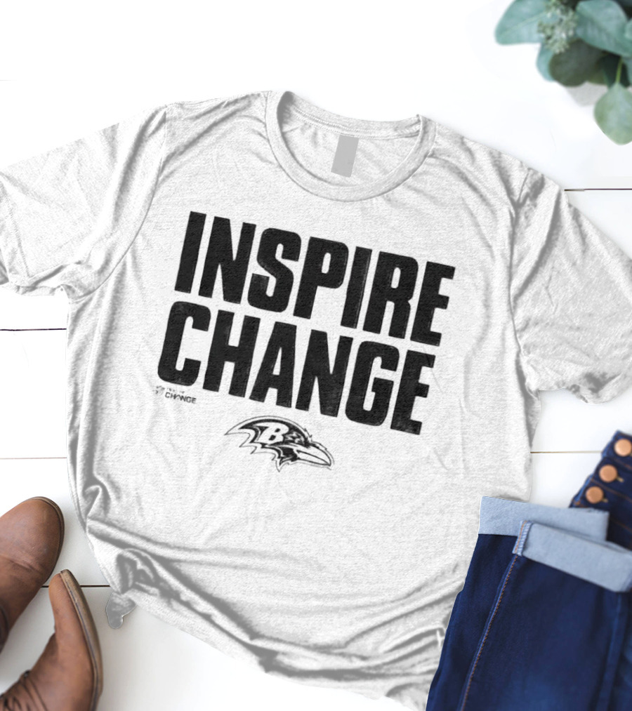 Baltimore Ravens Inspire Change NFL T-Shirt