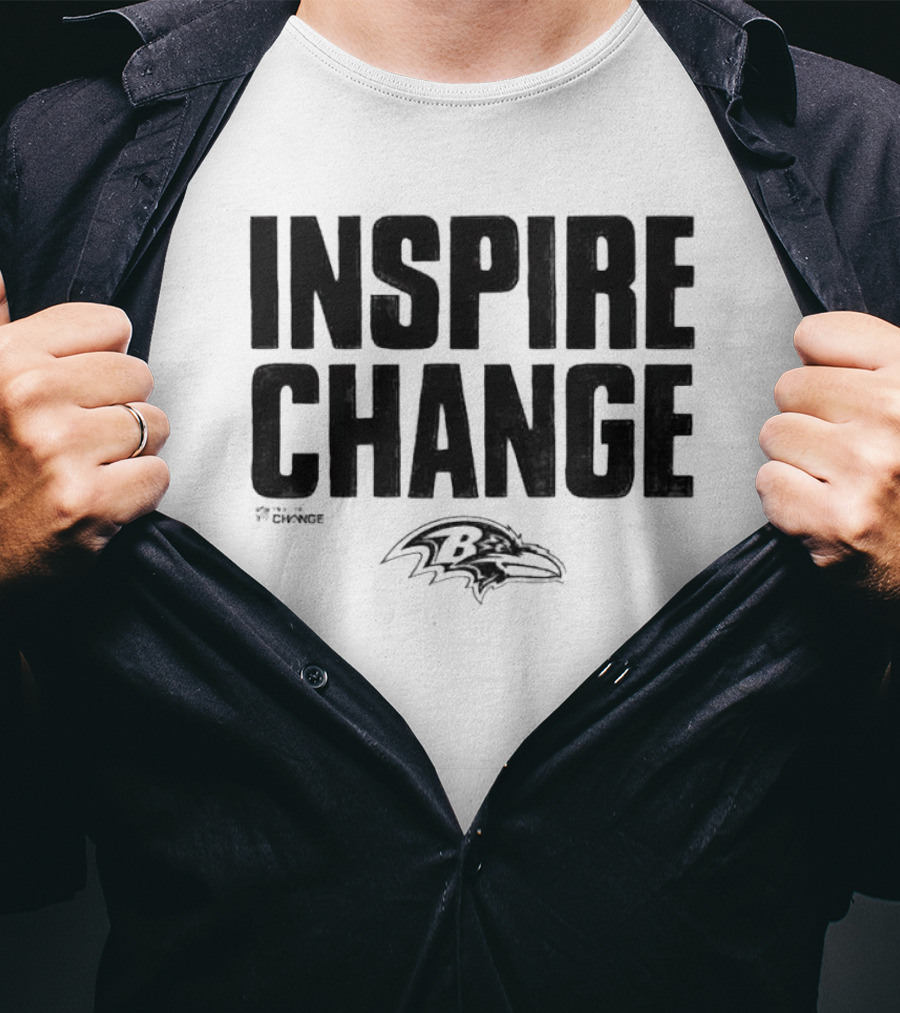 Baltimore Ravens Inspire Change NFL T-Shirt