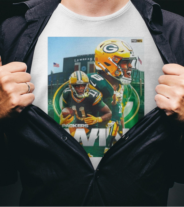 Packers Win Lambeau Field Victory FOX NFL Green Bay Vs 49ers T-Shirt
