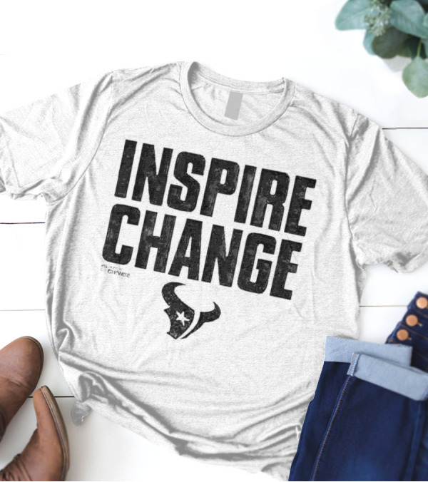 Houston Texans NFL Inspire Change 2024 Campaign T-Shirt