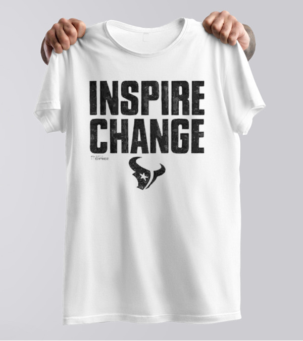 Houston Texans NFL Inspire Change 2024 Campaign T-Shirt
