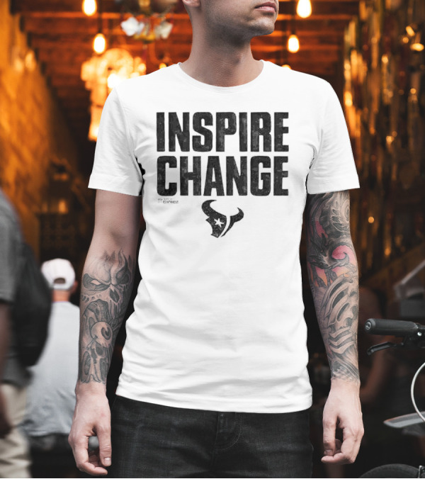 Houston Texans NFL Inspire Change 2024 Campaign T-Shirt