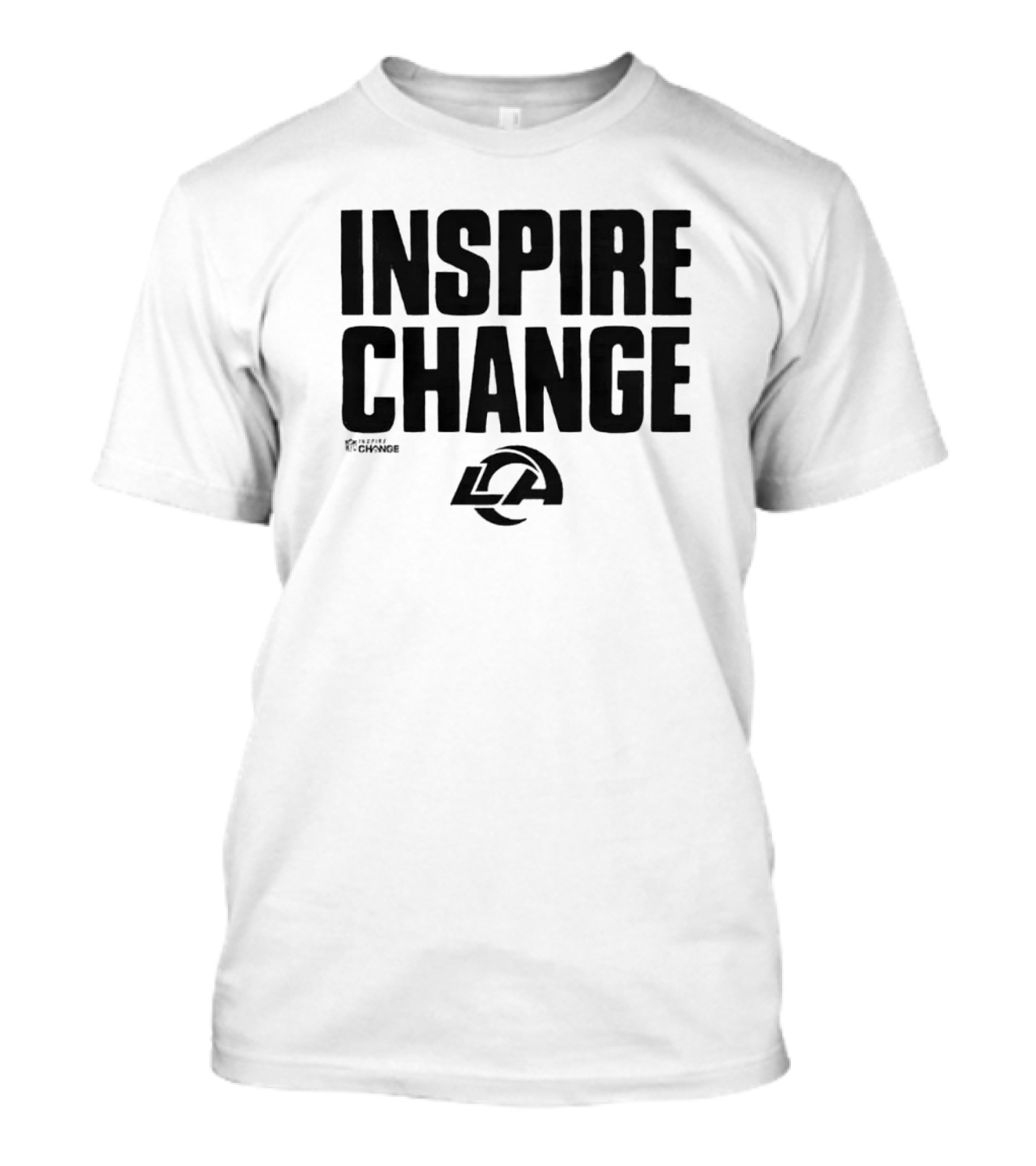 Los Angeles Rams Inspire Change LA Logo NFL T-Shirt