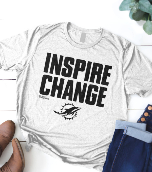 Miami Dolphins NFL Inspire Change T-Shirt