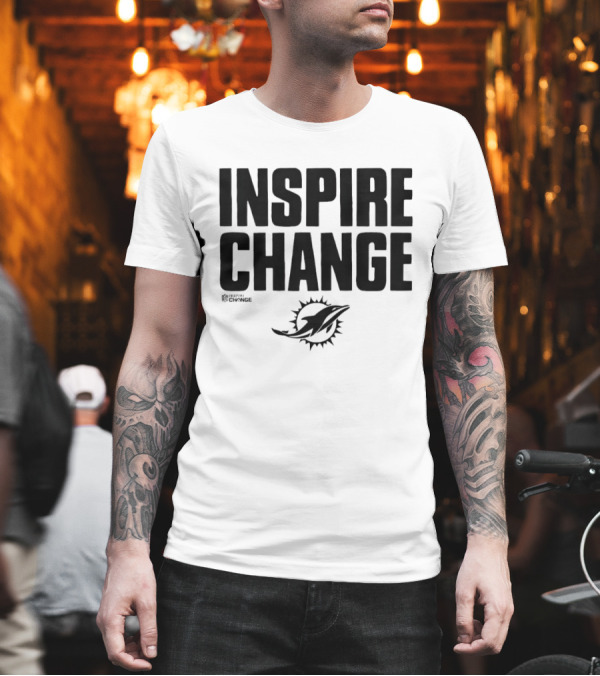 Miami Dolphins NFL Inspire Change T-Shirt
