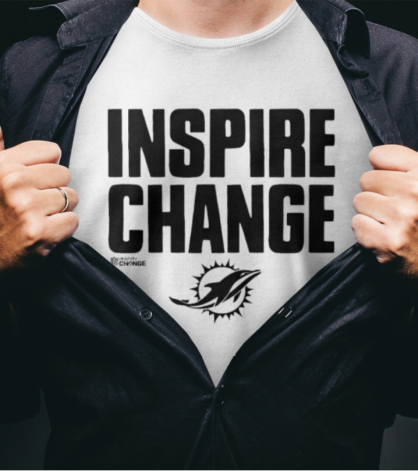 Miami Dolphins NFL Inspire Change T-Shirt