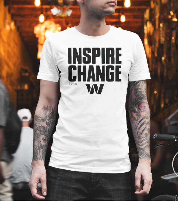 Washington Commanders NFL Inspire Change T-Shirt