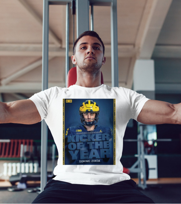 Michigan Wolverines Big Bakken-Andersen Kicker Of The Year Dominic Zvada T-Shirt