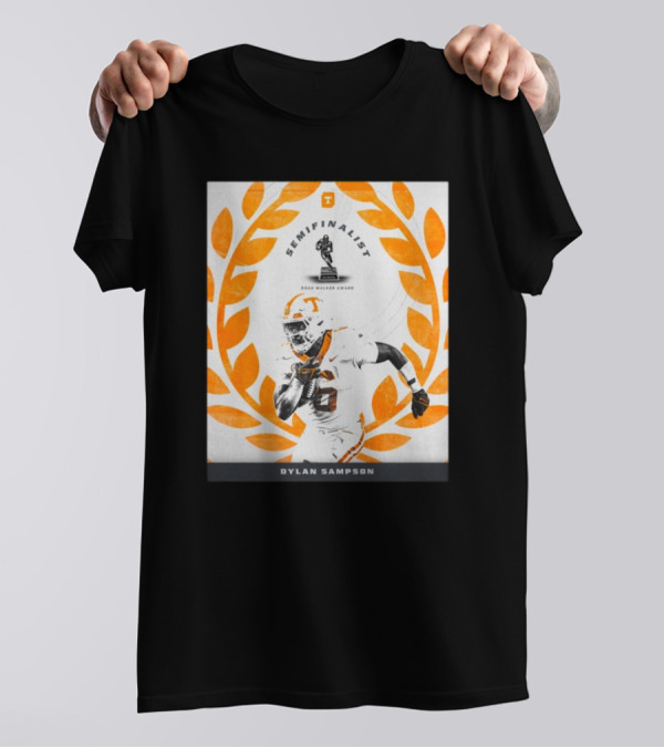 Dylan Sampson Tennessee Vols Semifinalist Doak Walker Award Football Achievement Laurels T-Shirt