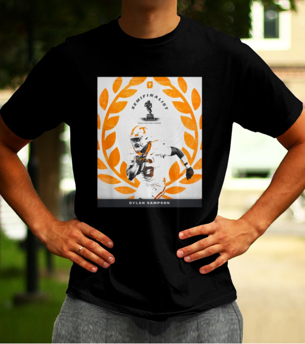 Dylan Sampson Tennessee Vols Semifinalist Doak Walker Award Football Achievement Laurels T-Shirt