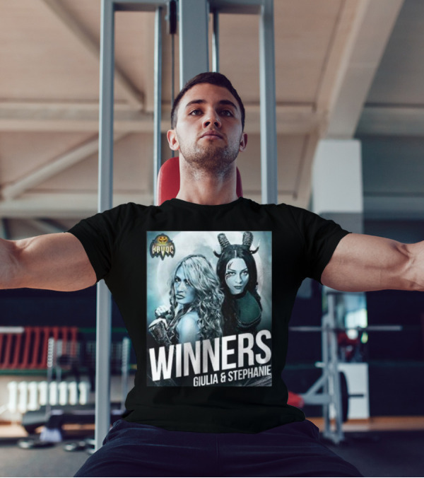 Winners Giulia And Stephanie WWE NXT Halloween Havoc 2024 Vintage T-Shirt
