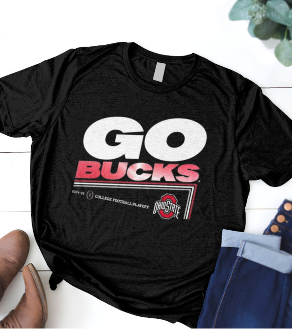 Ohio State Buckeyes 2024-25 College Football Playoff Go Bucks T-Shirt