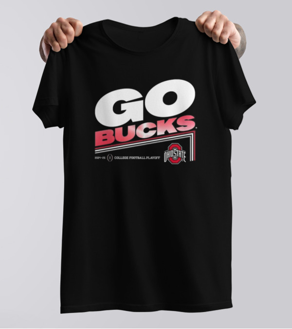 Ohio State Buckeyes 2024-25 College Football Playoff Go Bucks T-Shirt