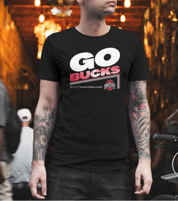 Ohio State Buckeyes 2024-25 College Football Playoff Go Bucks T-Shirt