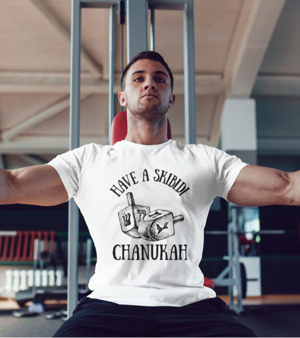 Have A Skibidi Chanukah Hanukkah Dreidel Fun T-Shirt