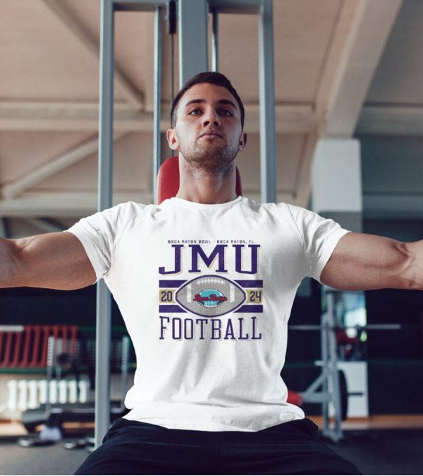 JMU Football 2024 Boca Raton Bowl Boca Raton FL T-Shirt