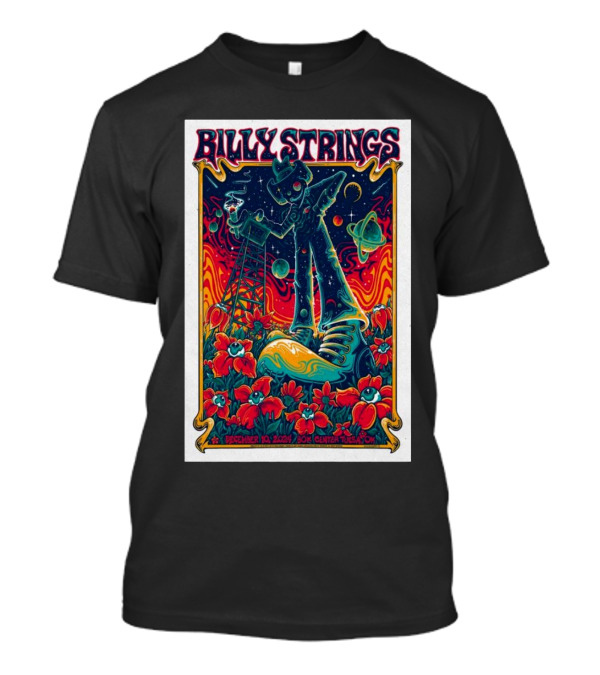 Billy Strings Psychedelic Cosmic Performance BOK Center Tulsa OK December 10 T-Shirt