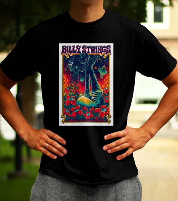 Billy Strings Psychedelic Cosmic Performance BOK Center Tulsa OK December 10 T-Shirt