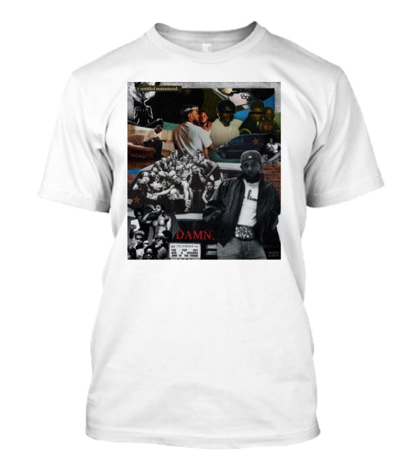 Untitled Unmastered DAMN Kendrick Lamar Shane Ramos GNX Albums Collage T-Shirt