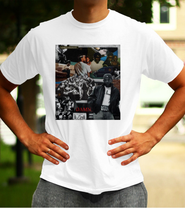 Untitled Unmastered DAMN Kendrick Lamar Shane Ramos GNX Albums Collage T-Shirt