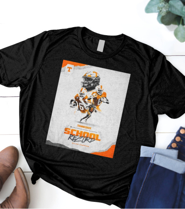 Tennessee Vols 19 Single-Season Rushing Touchdowns School Record Dylan Sampson T-Shirt