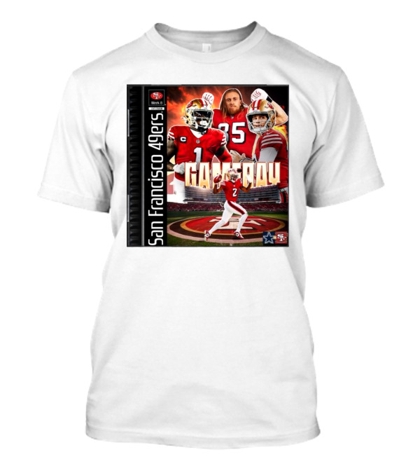 San Francisco 49ers Week 8 Gameday Levi's Stadium Playstation T-Shirt